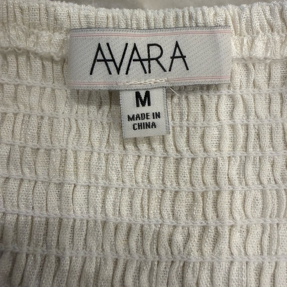 Avara Leilani Blue Embroidered Mini Dress | Size Medium - Picture 8 of 12